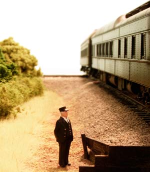 Willoughby Line Model Railroad Conductor